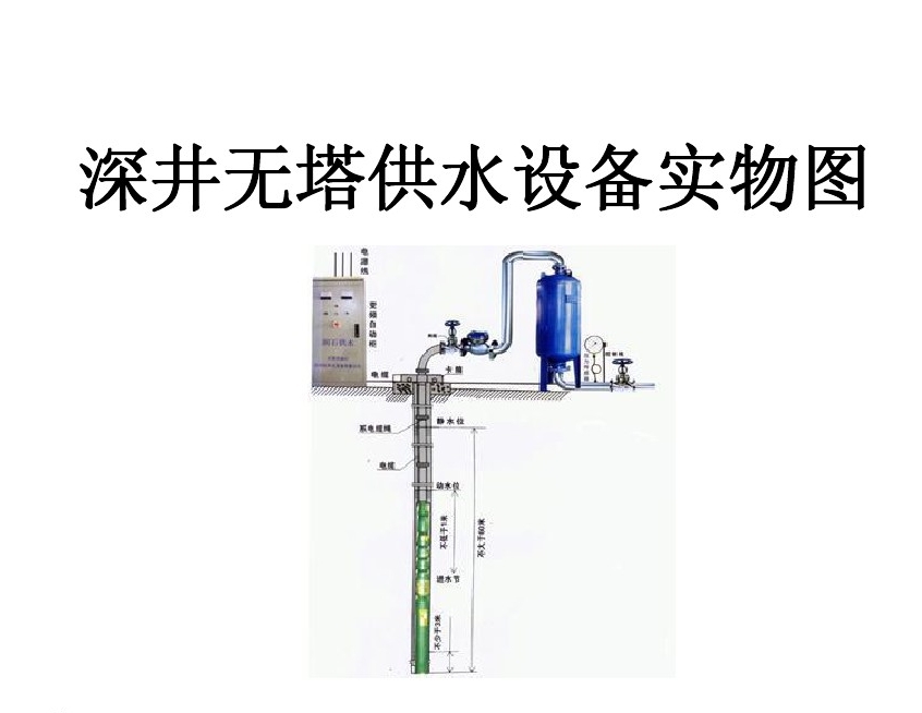 焦作井泵无塔式供水设备